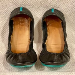 Tieks foldable ballet flats.